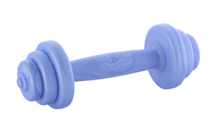 Barbell dog toy made from rubber, made from thermoplastic TPR