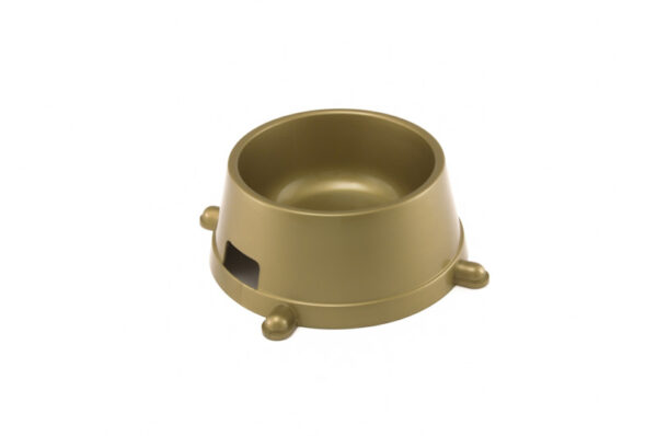 Plastic dog bowl for small dogs and cats