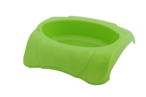 Plastic dog dish for small dogs and cats, can be used for a promotional item
