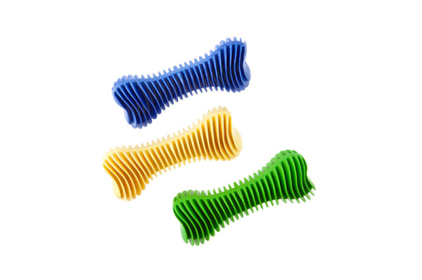 Non-toxic dental rubber chewing dog toy